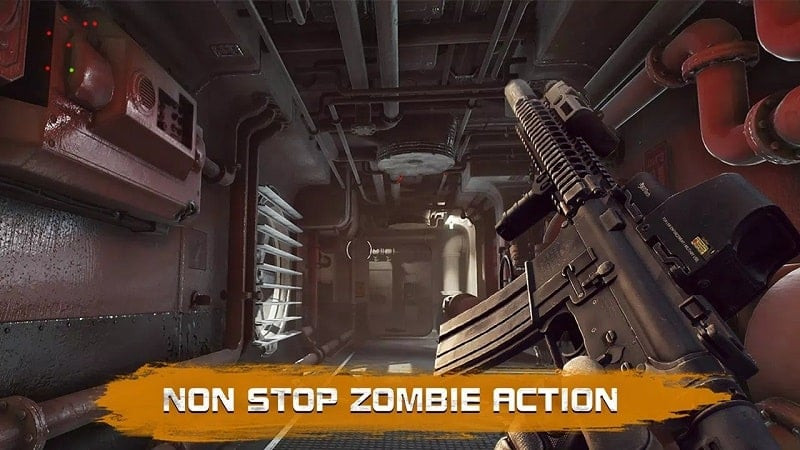 DEAD Zombie Shooter MOD APK gameplay