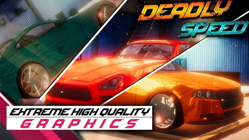 Deadly Speed MOD APK - Engine Customization Screen