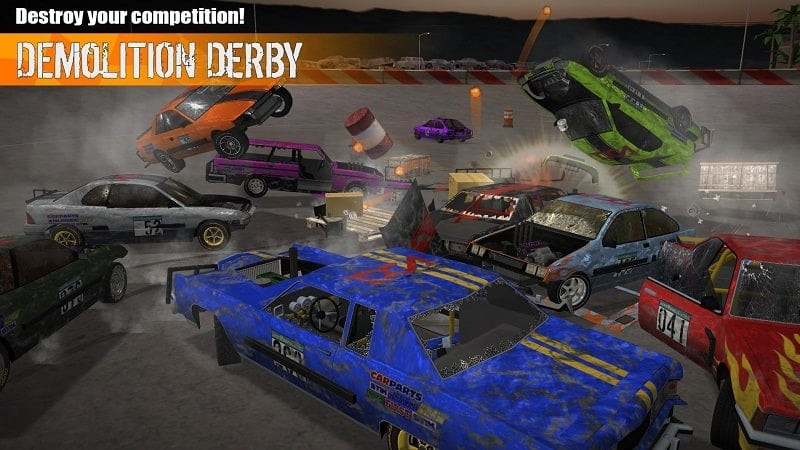 Demolition Derby 3 MOD APK Vô Hạn Tiền