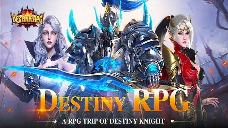 Destiny RPG MOD APK promotional image