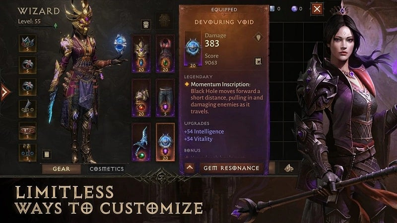 Diablo Immortal - Powerful Gear