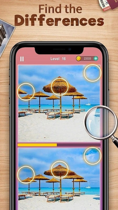 Difference Find Tour MOD APK Screenshot