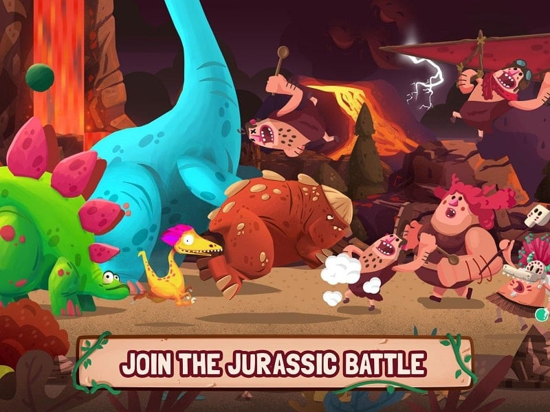 Dino Bash mod apk free