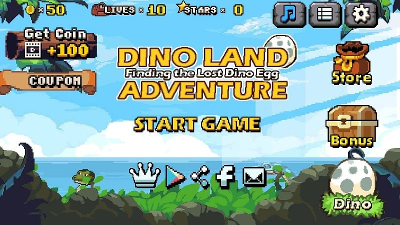 DINO LAND ADVENTURE MOD APK