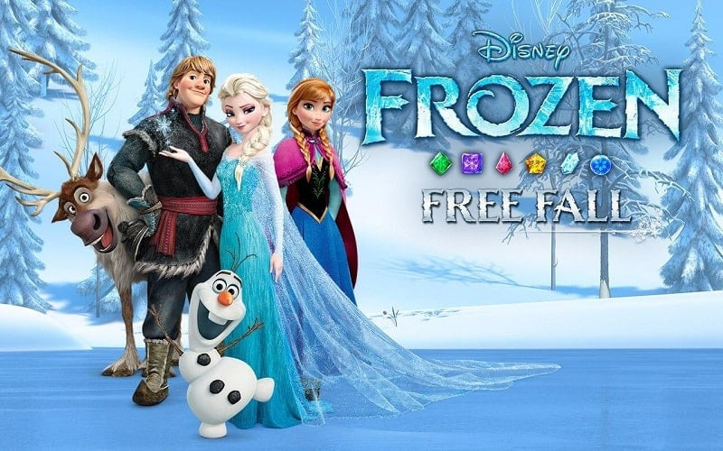 Disney Frozen Free Fall MOD APK