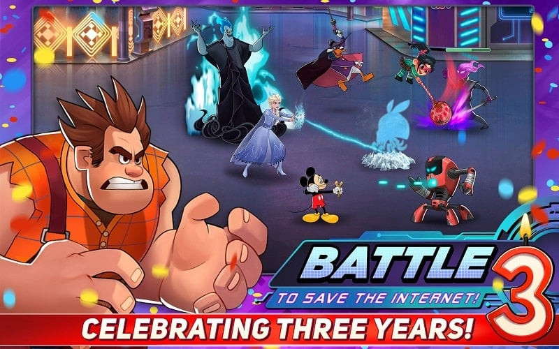 Disney Heroes: Battle Mode MOD APK Unlimited Skills