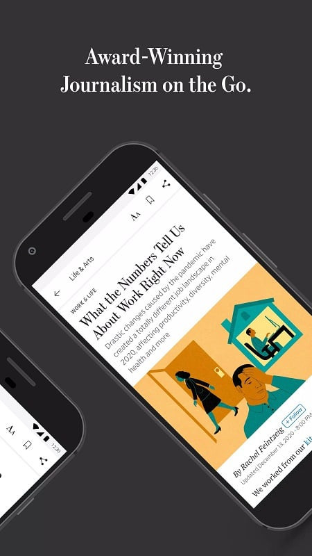 Reading news on The Wall Street Journal MOD APK