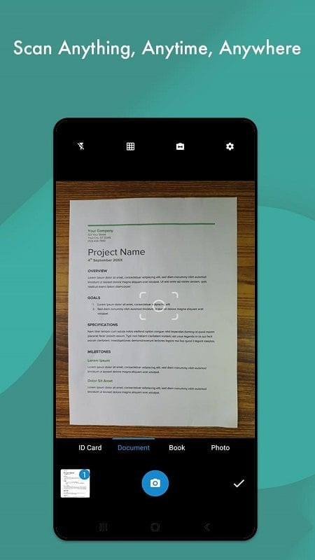 Document Scanner MOD APK download banner