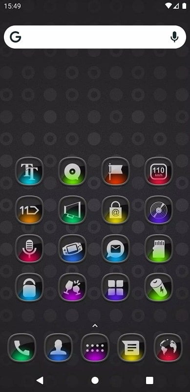 Domka Icon Pack Mod APK Screenshot