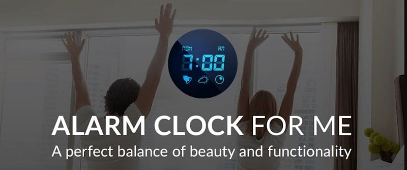 Đồng hồ báo thức Alarm Clock for Me trên điện thoại