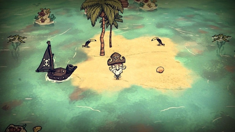 Don't Starve: Shipwrecked Gameplay