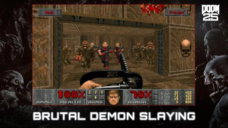 DOOM gameplay screenshot