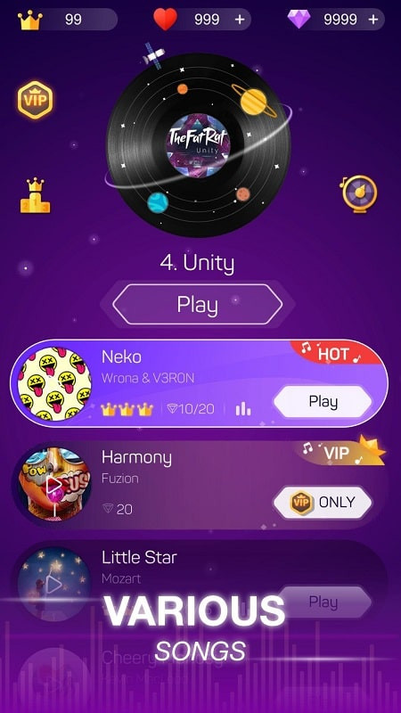 Dot n Beat MOD APK Music Library