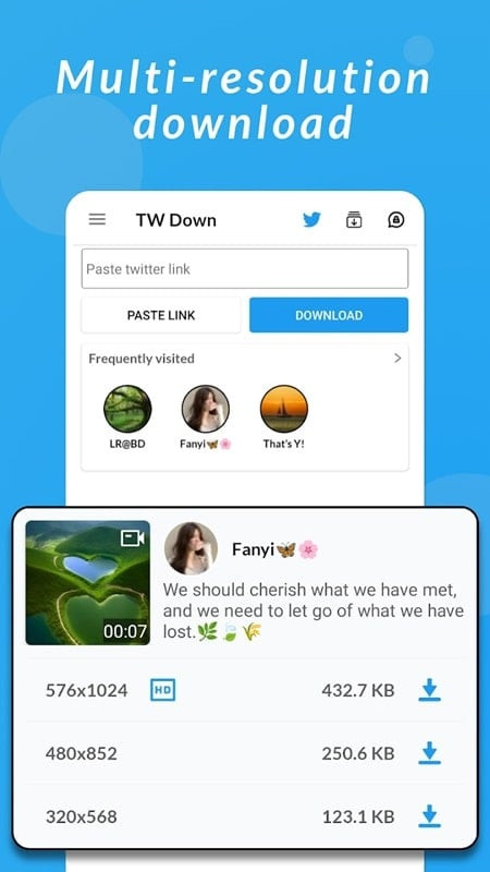 Download Twitter Videos mod apk