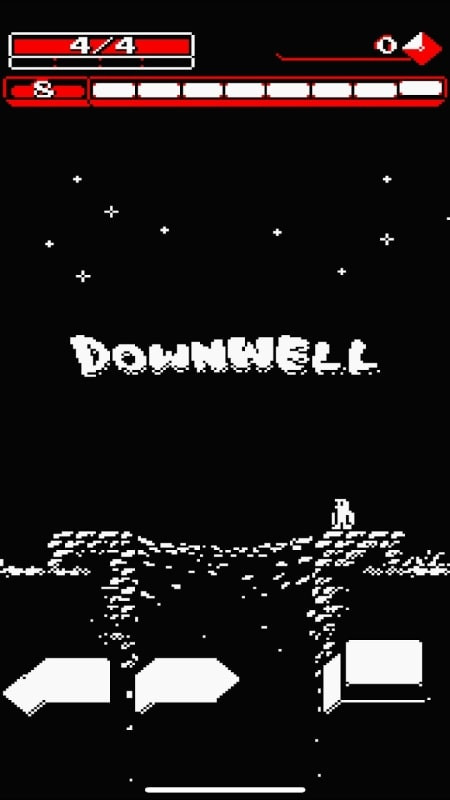 Downwell Character Falling