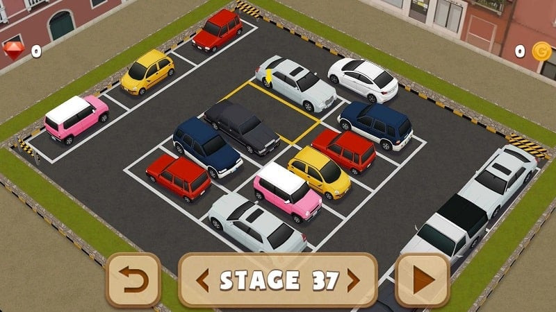 Dr. Parking 4 mod -  Xe đang đỗ