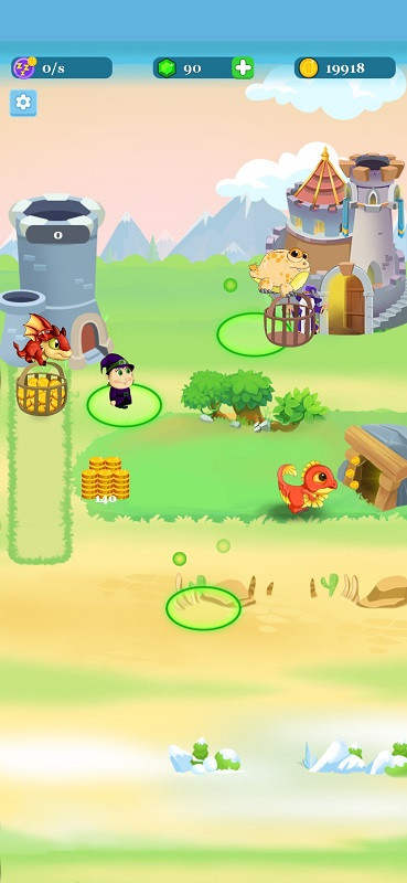 Dragon Castle gameplay screenshot