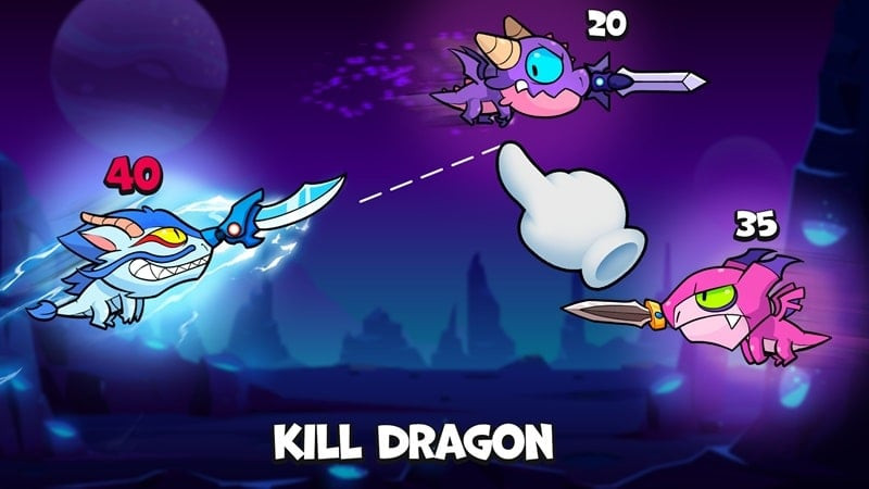 Different dragon species in Dragon.IO MOD APK