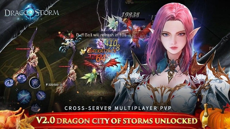 Dragon Storm Fantasy Character Customization