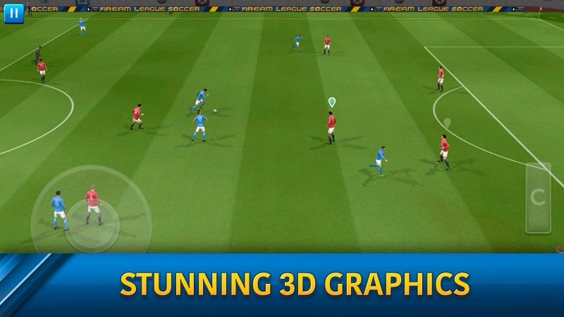 Dream League Soccer Gameplay Screenshot