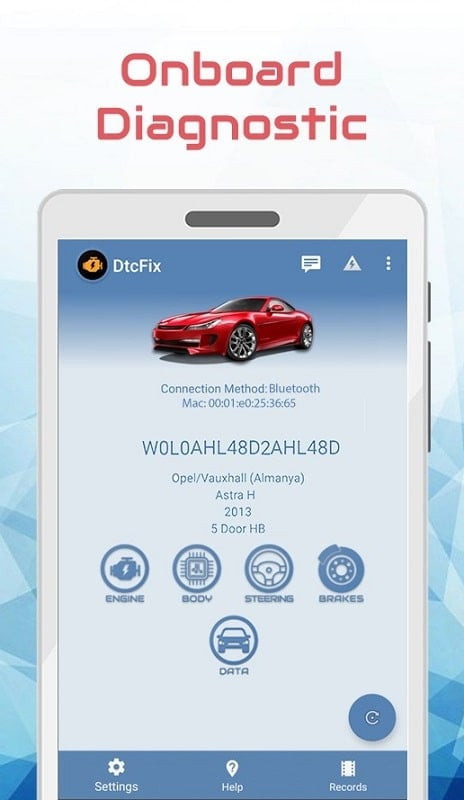 DtcFix MOD APK providing repair suggestions