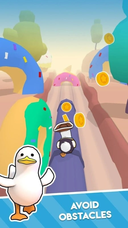 Duck On The Run mod APK screenshot