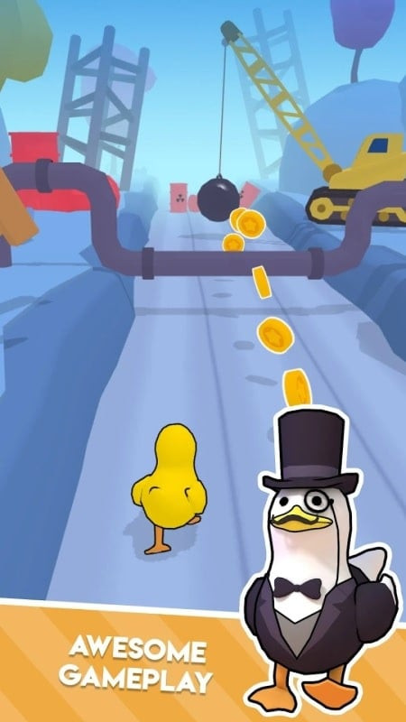 Duck On The Run mod gameplay screenshot