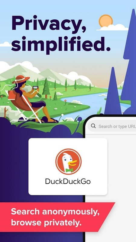 DuckDuckGo Privacy Browser Screenshot