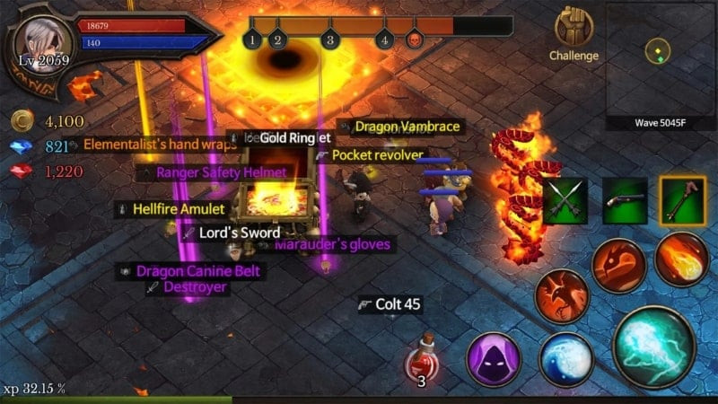 Dungeon Chronicle MOD APK features