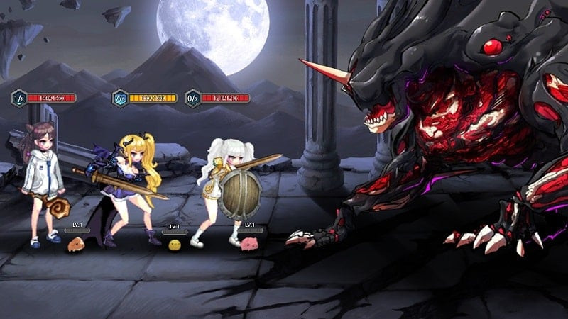 Dungeon Princess 3 character selection screenshot