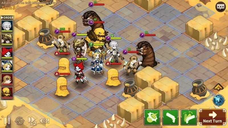 Dungeon Slayer SRPG apk - Chiêu mộ anh hùng