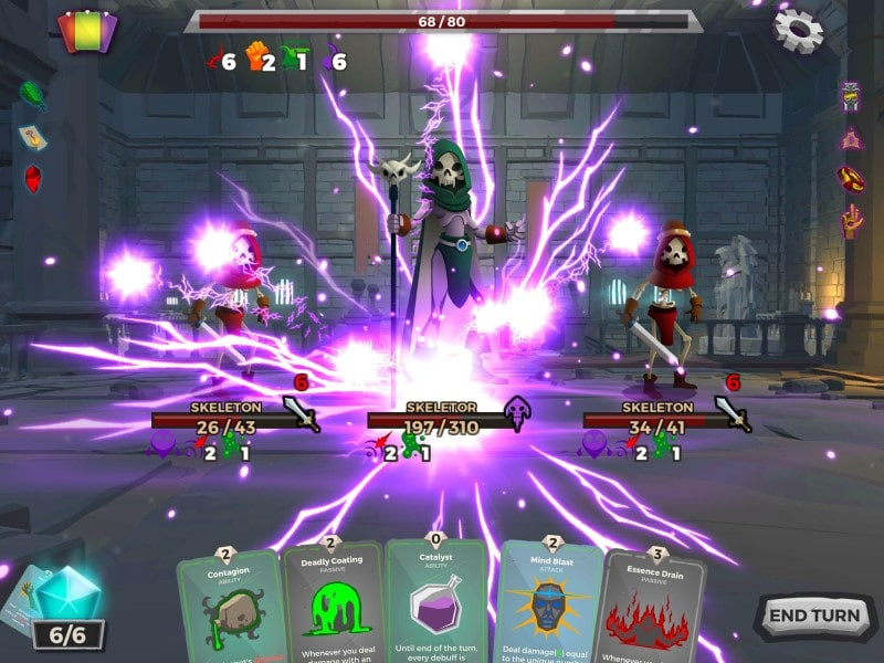 Dungeon Tales combat screenshot