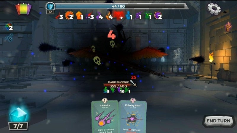 Dungeon Tales card gameplay screenshot