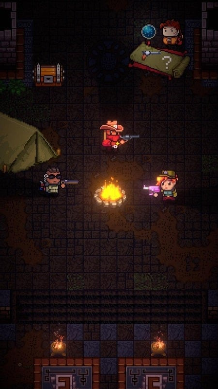 Dungeon VS Gunner gameplay screenshot