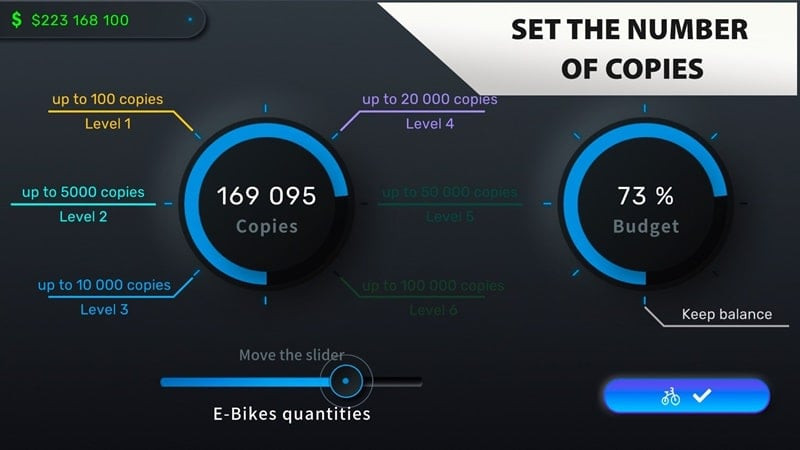 E-Bike Tycoon rocket launch