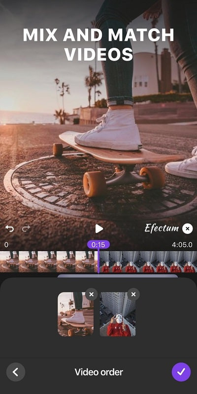 Efectum MOD APK Smooth Performance