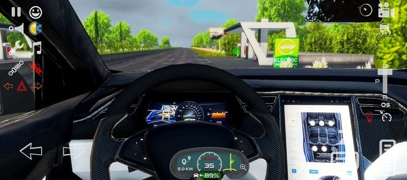 Electric Car Simulator 2022 MOD APK Screenshot