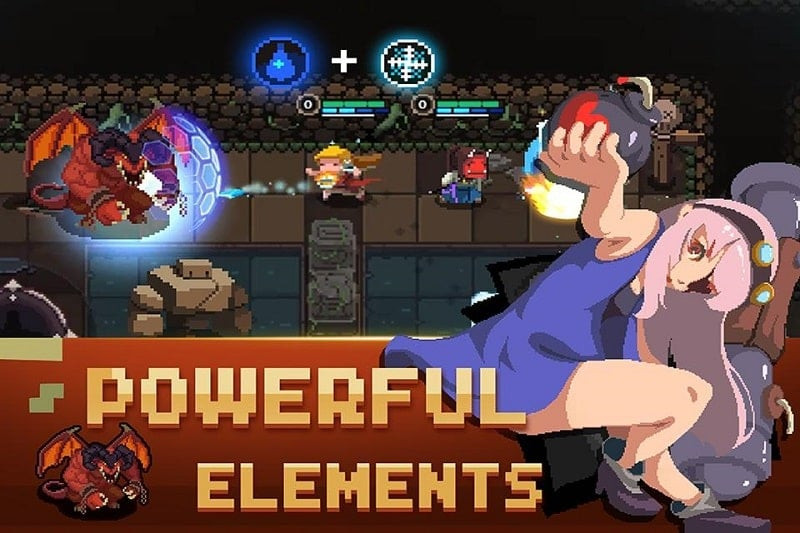 Elemental Dungeon MOD APK Multiplayer