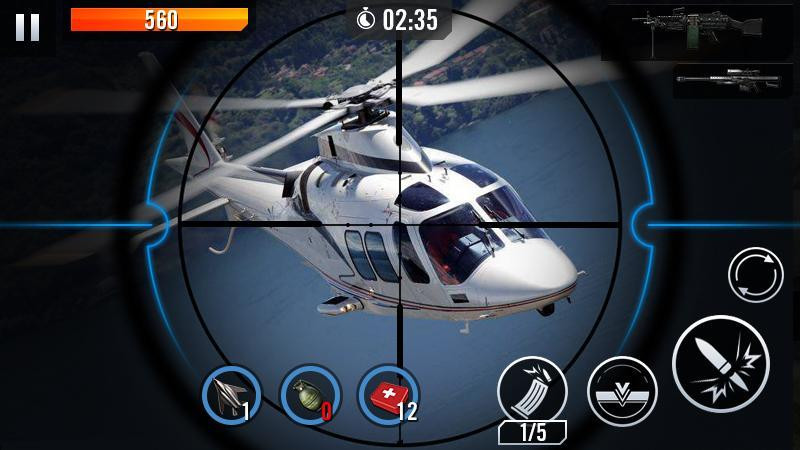 Elite Killer: SWAT MOD APK weapons