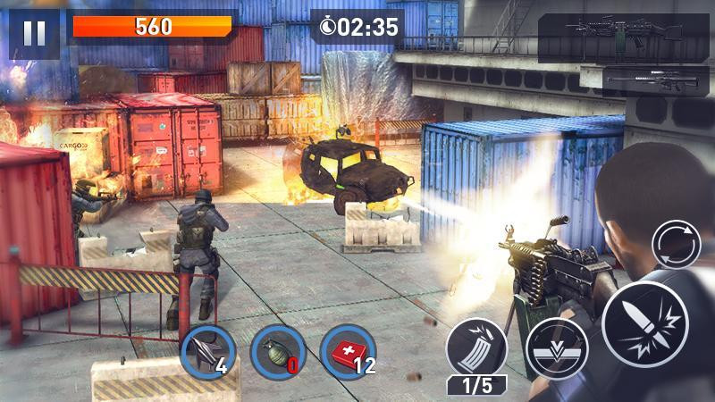 Elite Killer: SWAT MOD APK levels