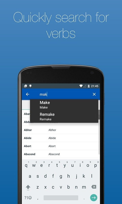 English Verb Conjugator Pro APK phiên bản mới nhất