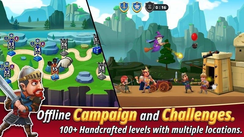 Epic Brawl MOD APK features screenshot