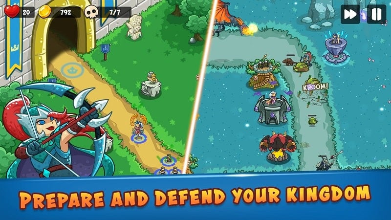 Epic Empire: Tower Defense in-game screenshot