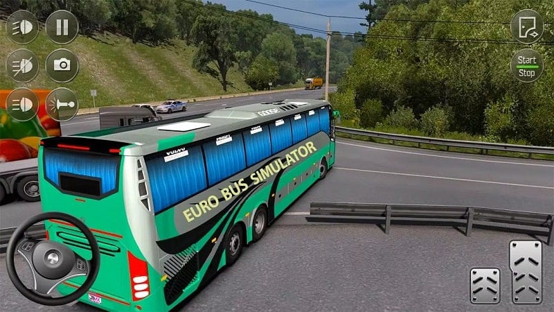 Euro Bus Simulator challenging roads