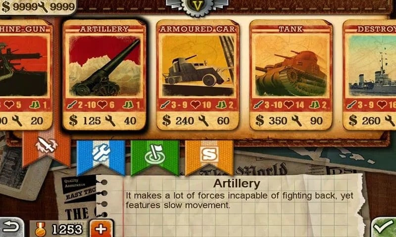 European War 3 gameplay screenshot showing a general