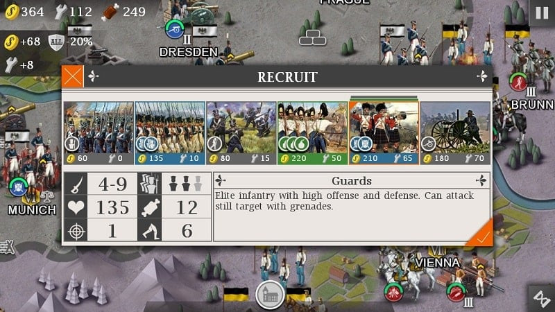 European War 4 MOD APK screenshot