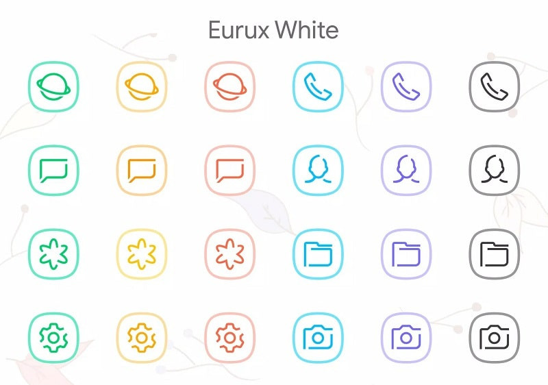 Eurux White - Biểu tượng ứng dụng