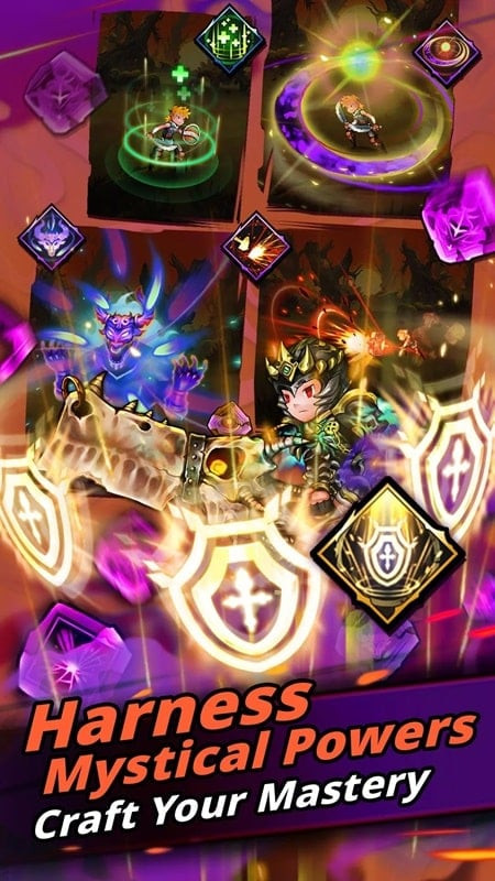 Evil Soul gameplay screenshot showcasing character abilities