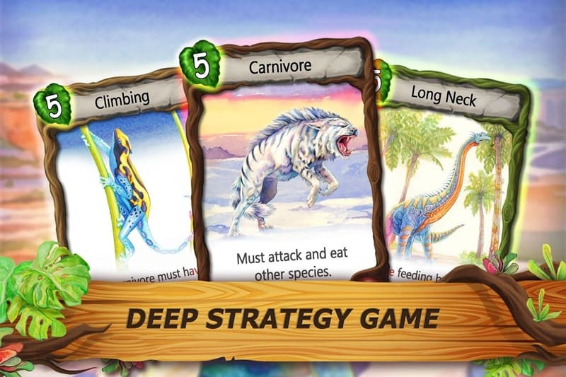 Predatory Strategy in Evolution Flight Board Game