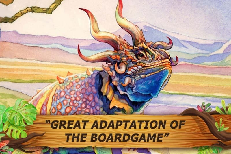 Evolved Creature in Evolution Flight Board Game